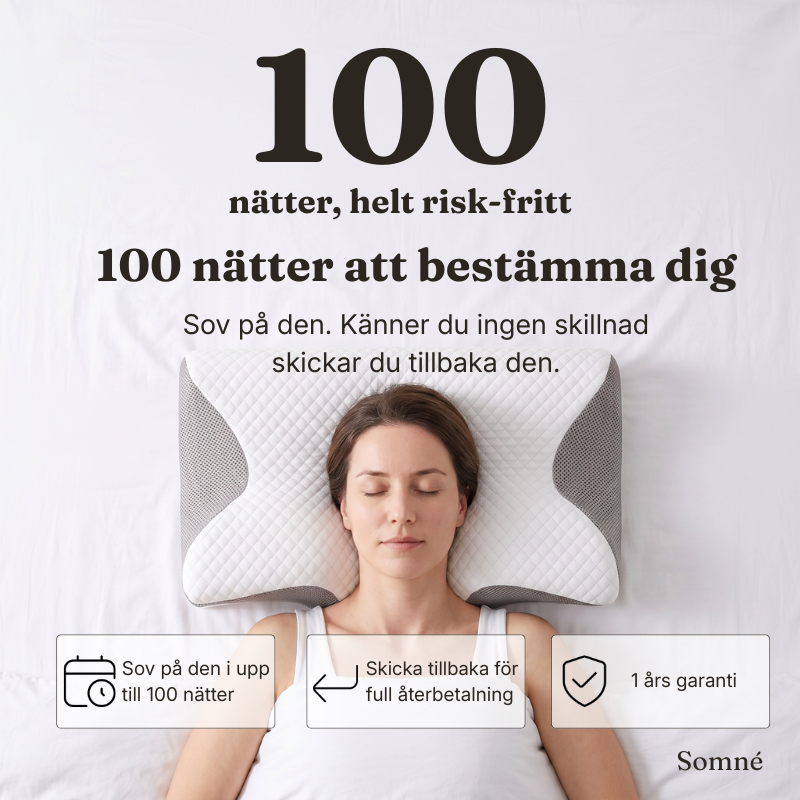 SOMNÉ® Nackavlastande Konturkudde - Sidosovarens kudde för nacke & axlar